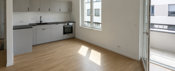 Helle 4-Zimmer-Neubauwohnung mit 2 Bädern, Einbauküche und optionalen Stellplätzen